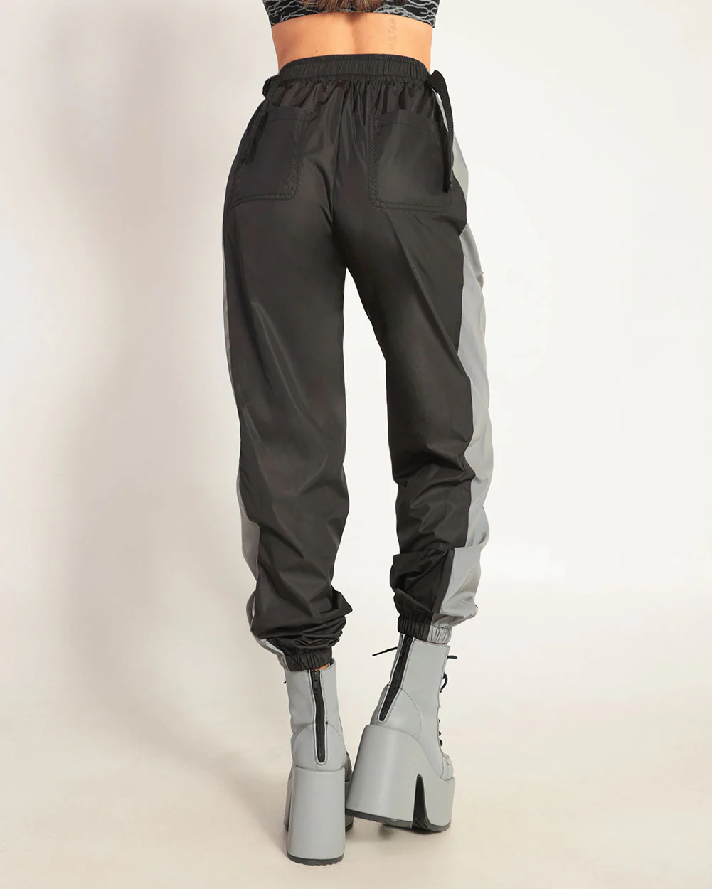 Time 2 Get Lit Reflective Cargo Joggers