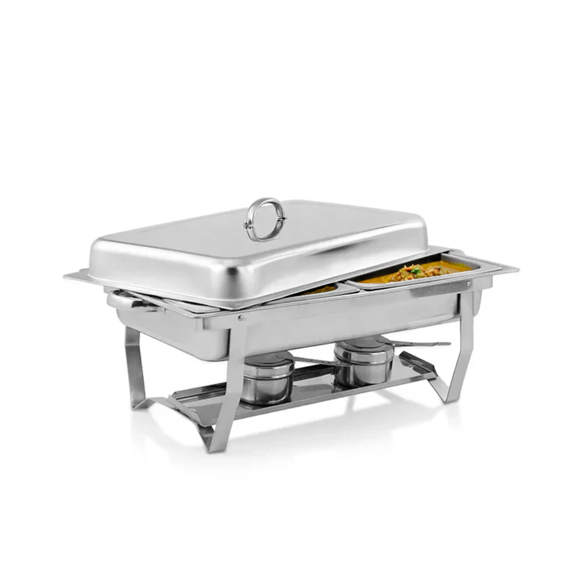 Condere Double Chafing Dish Silver