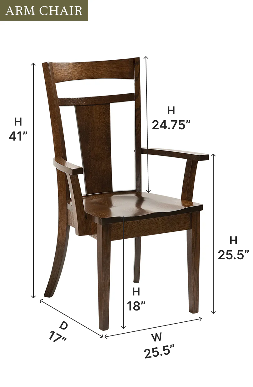 Amish Livingston Dining Chair