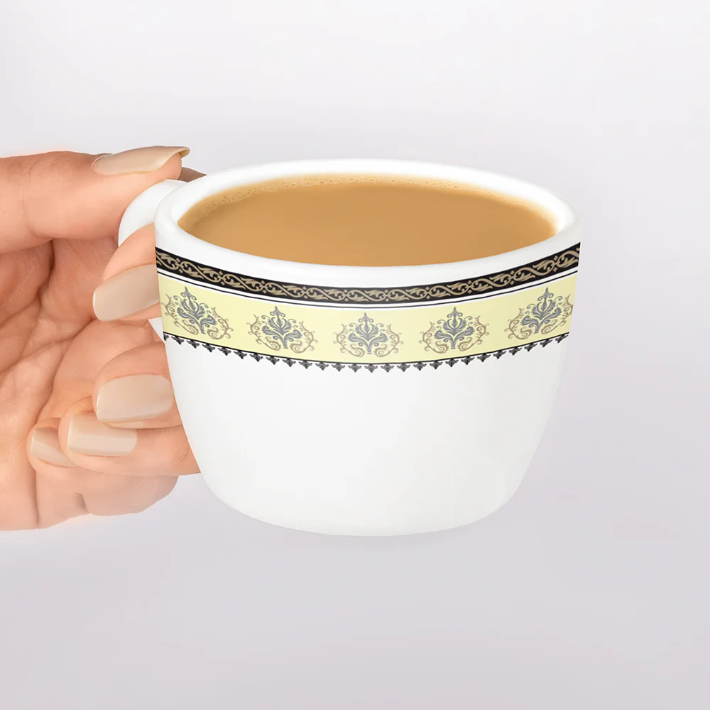 Larah By Borosil Amer Cup Set