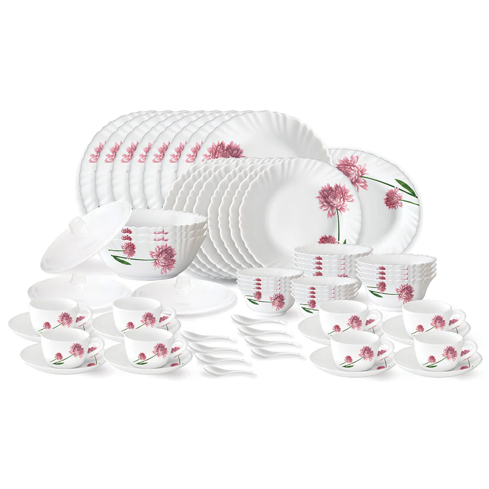 Larah by Borosil Nargis Dinner Set, 6 pc