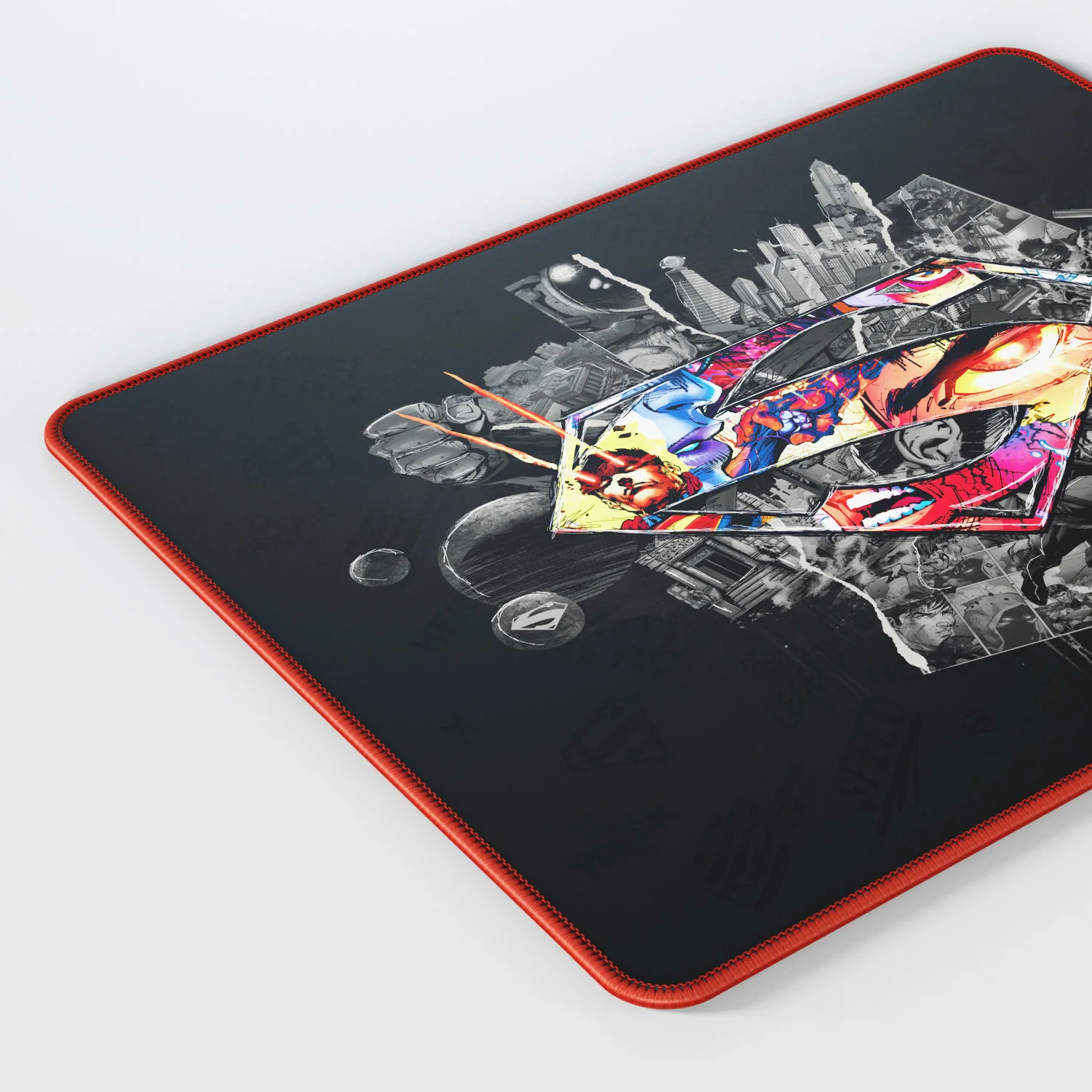 Superman Shield Emblem Gaming Mouse Pad