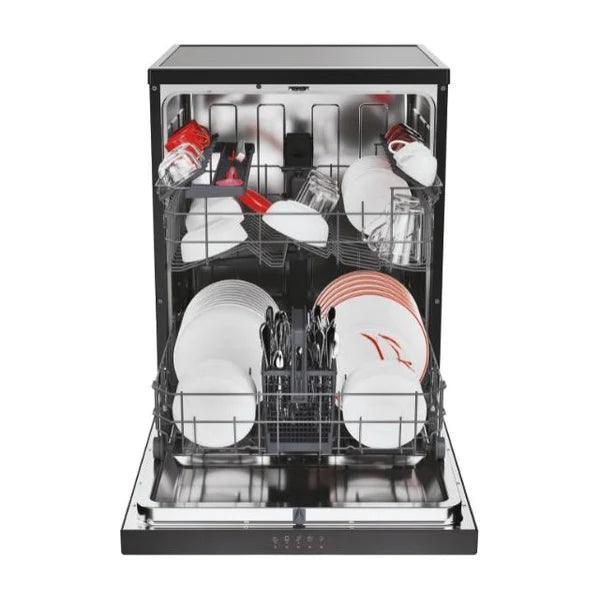 Hoover Black 13 Place Free Standing Dishwasher | HF3C7L0B-80