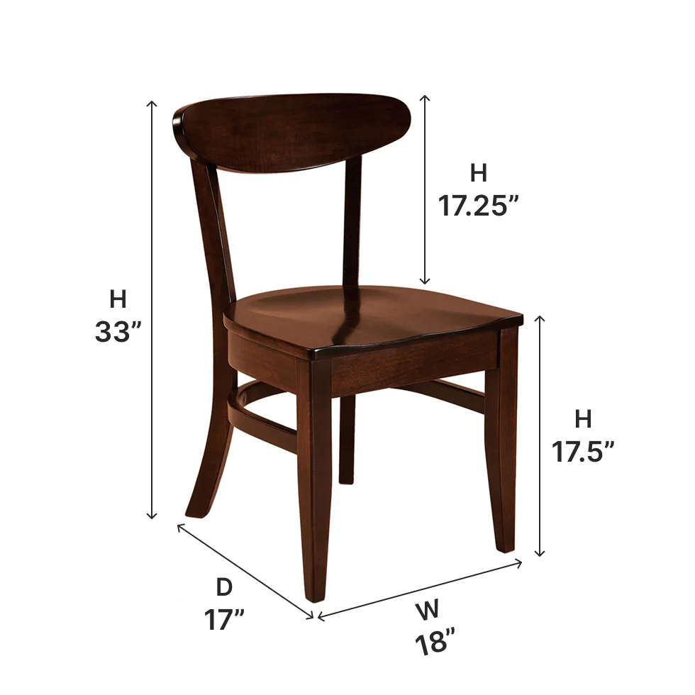 Amish Hawthorn Side Chair