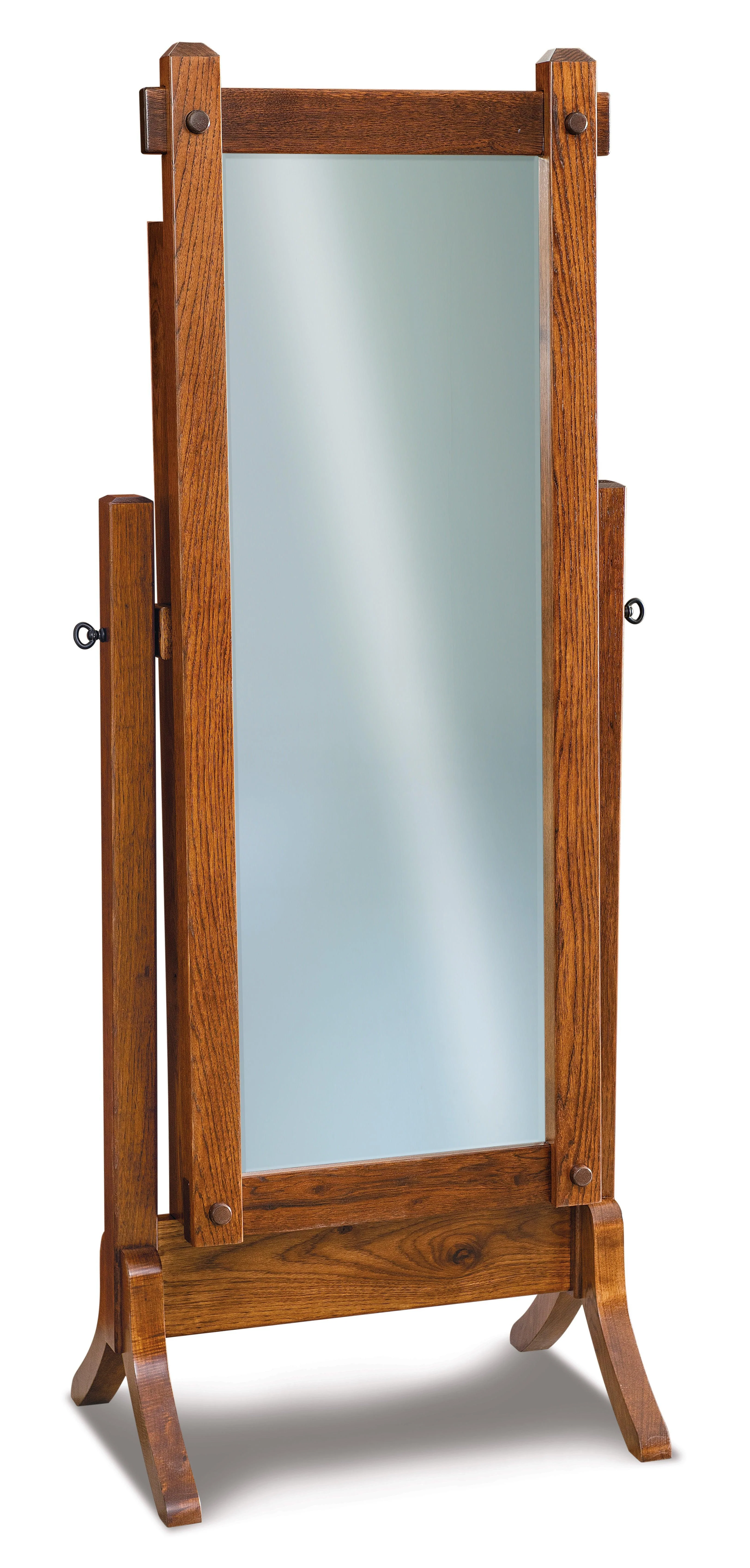 Amish Denver Beveled Cheval Mirror