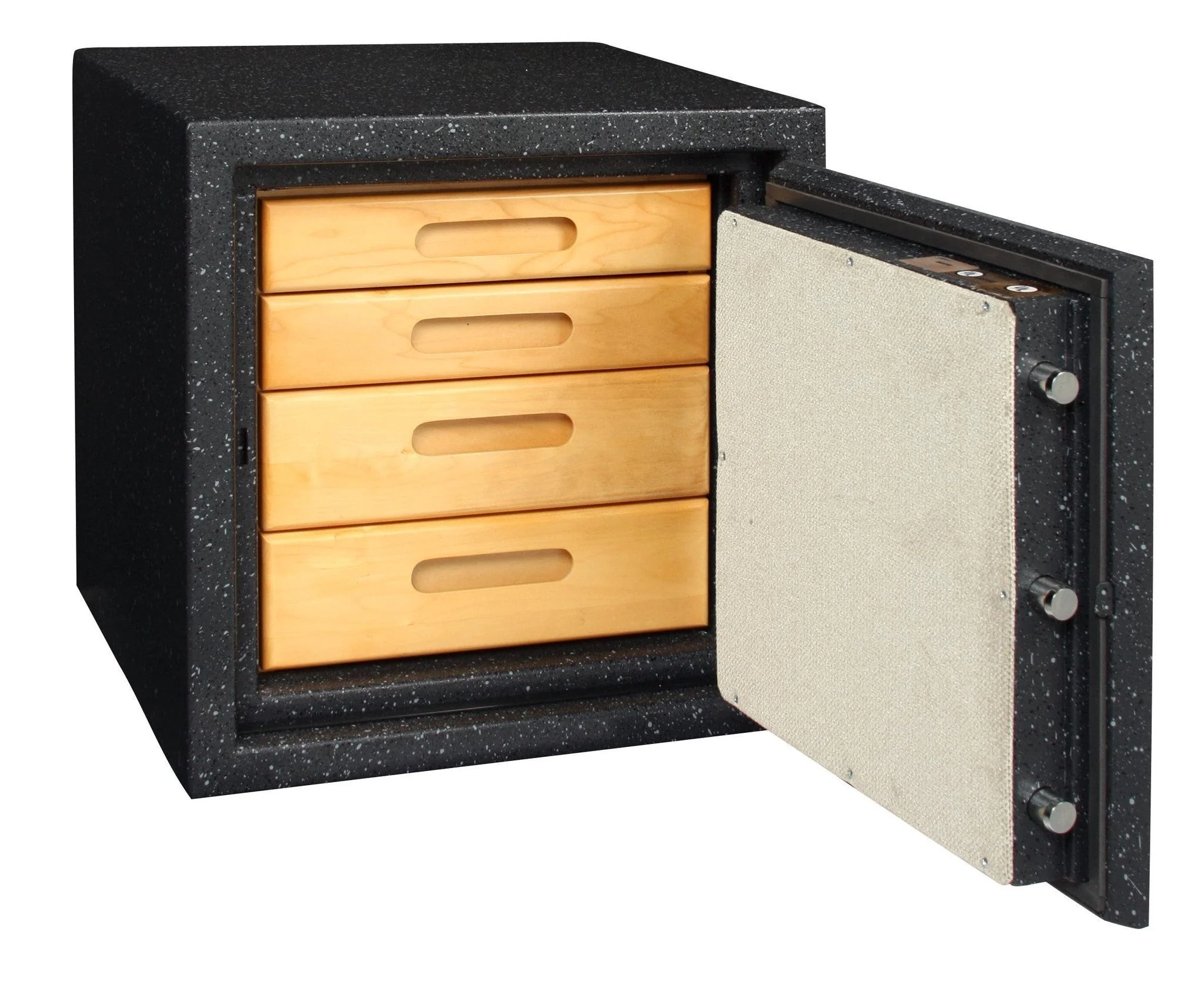 AMSEC BF1716 Burglar & Fire Jewelry Safe with Four Drawer Jewelry Cabinet
