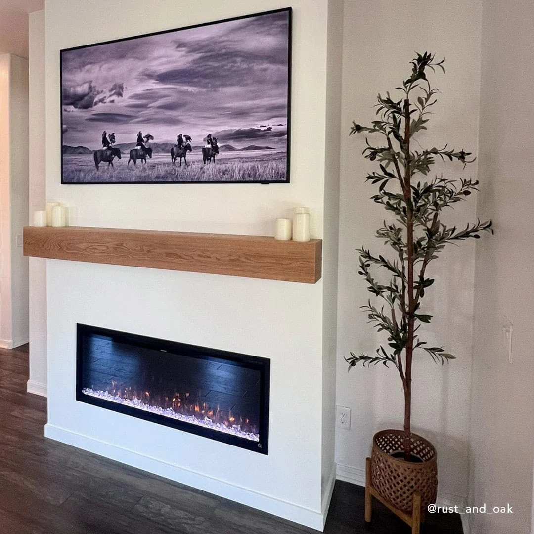 Sideline Elite 60 Inch Recessed Smart Electric Fireplace 80037