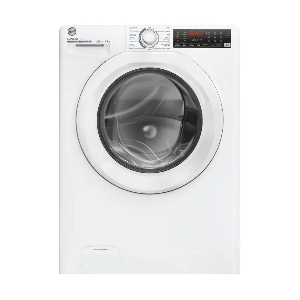 Hoover  Freestanding 8kg Washing Machine - White | H3WPS486TAM6-80