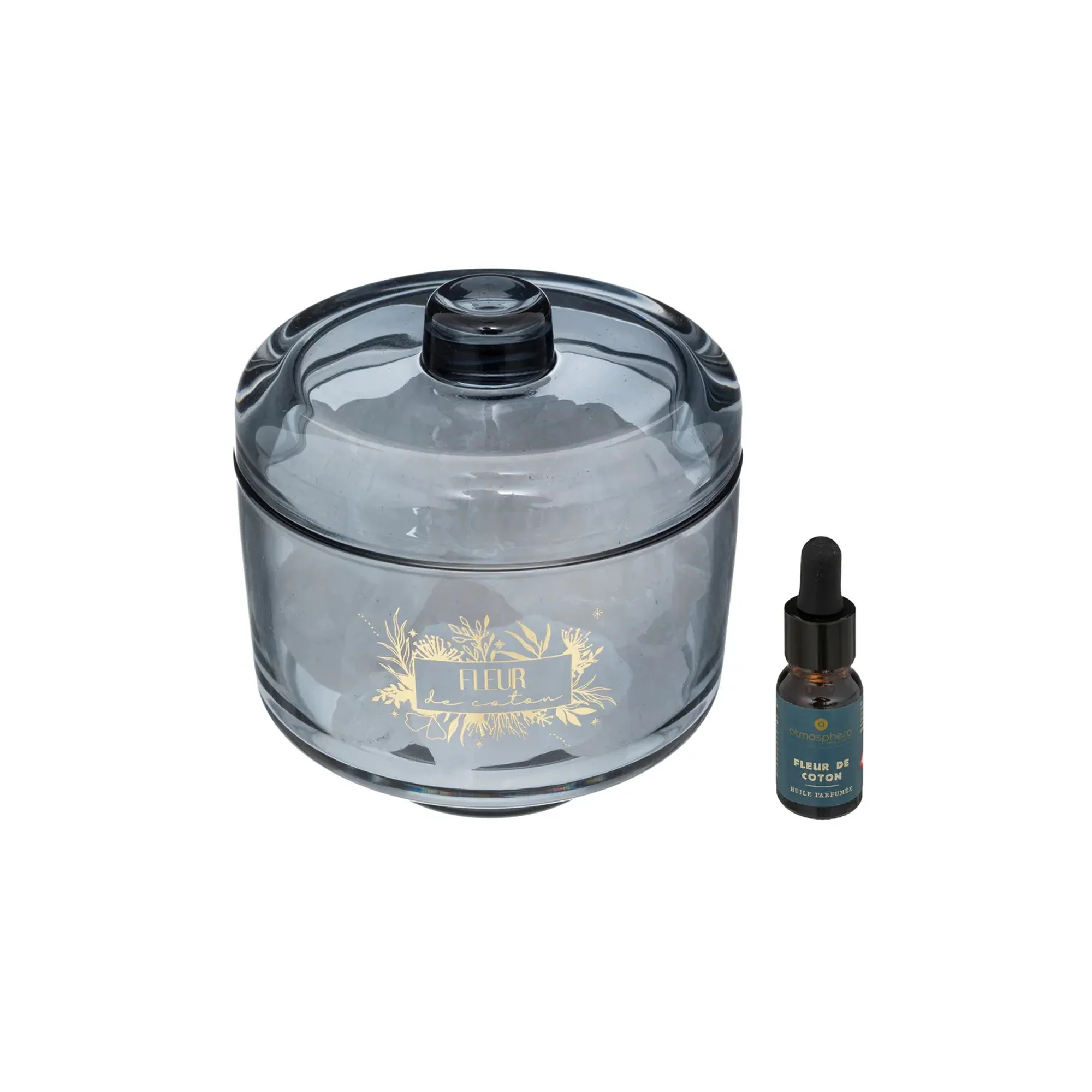 Atmosphera 10ml Cotton Flower Night Crystal Stones Blue