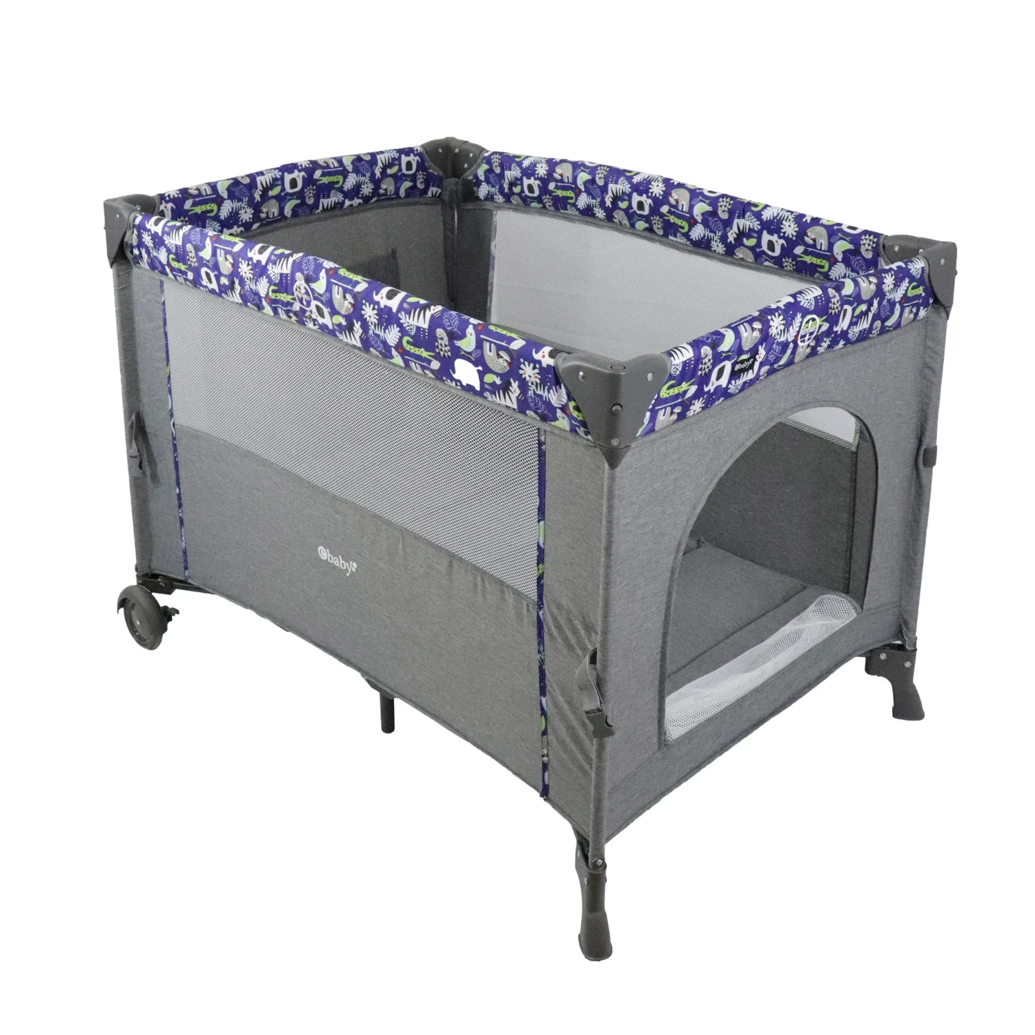 Cuna Corral Colecho Nala Eb751 Ebaby Azul