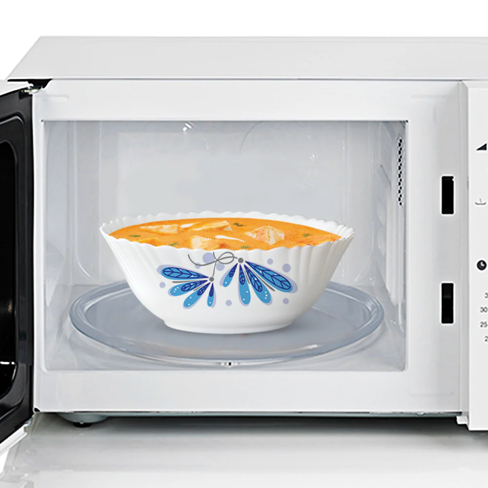 Larah by Borosil Twilight 47 pc Dinner Set