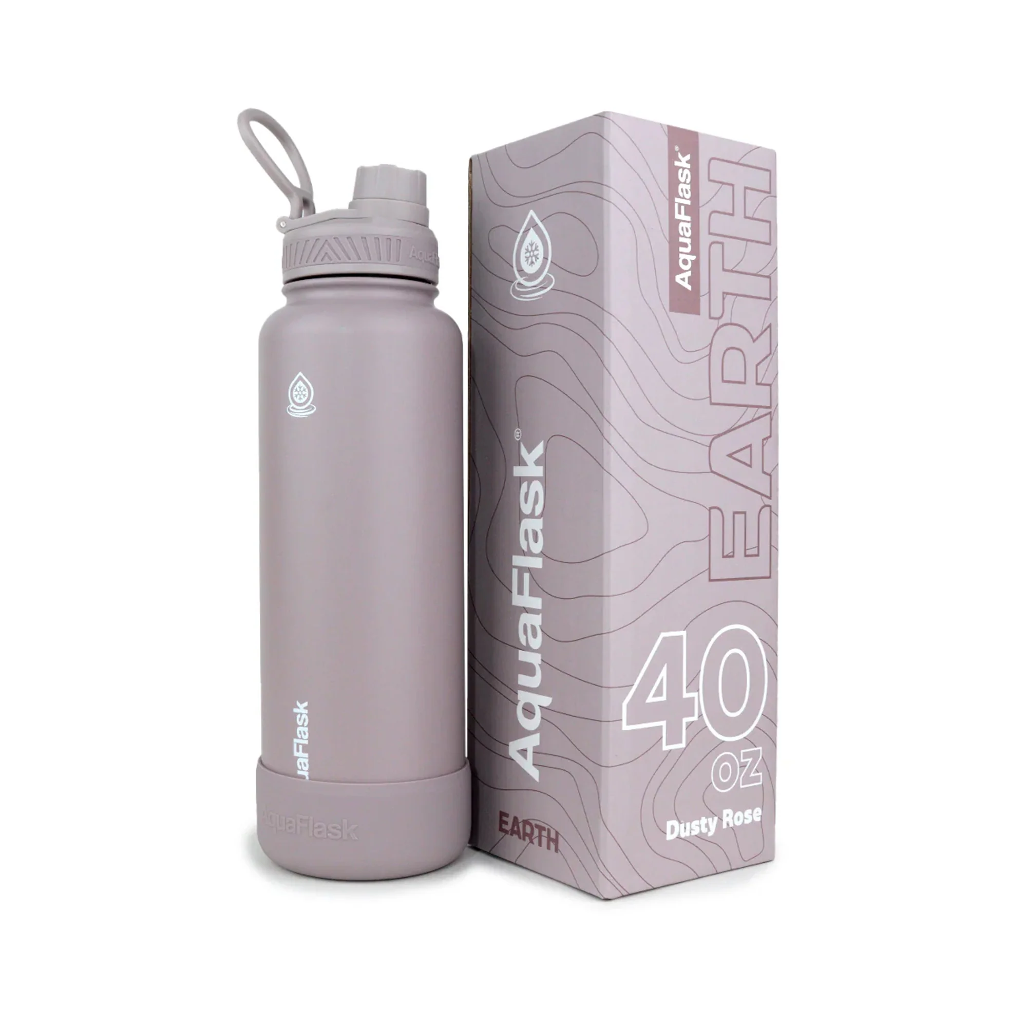 Aquaflask Earth 1182ml Flask Dusty Rose