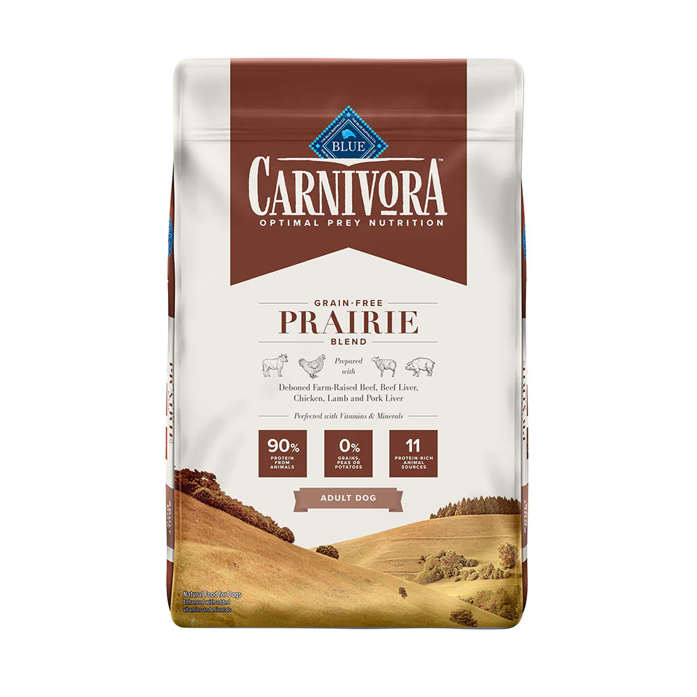 Blue Buffalo® Carnivora™ Grain Free Prairie Blend Adult Dog Food 22 Lbs