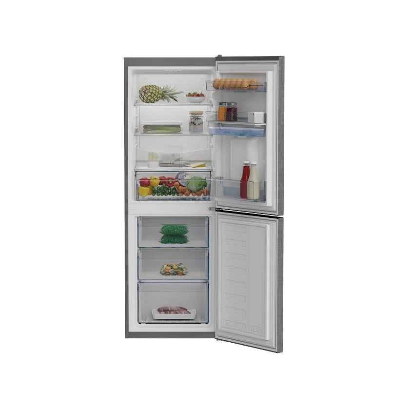 Defy 245L Fridge Freezer with Water Dispenser Metallic