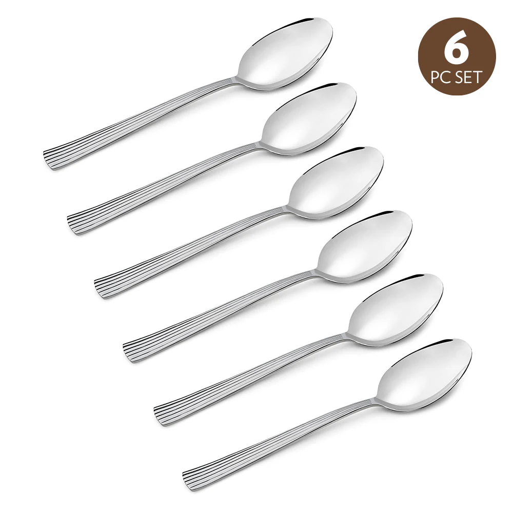 Borosil Vintage Tea Spoon, Set of 6-13.5 cm