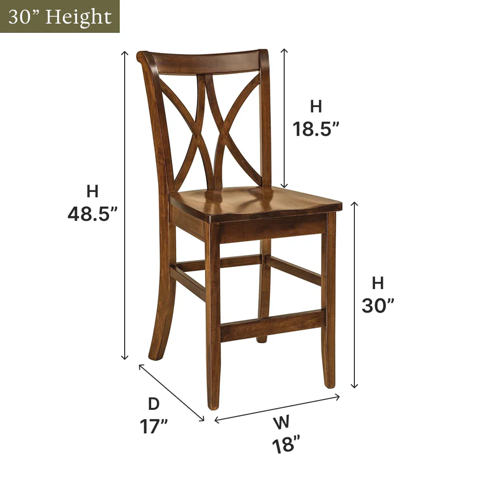 Amish Callahan Bar Chair