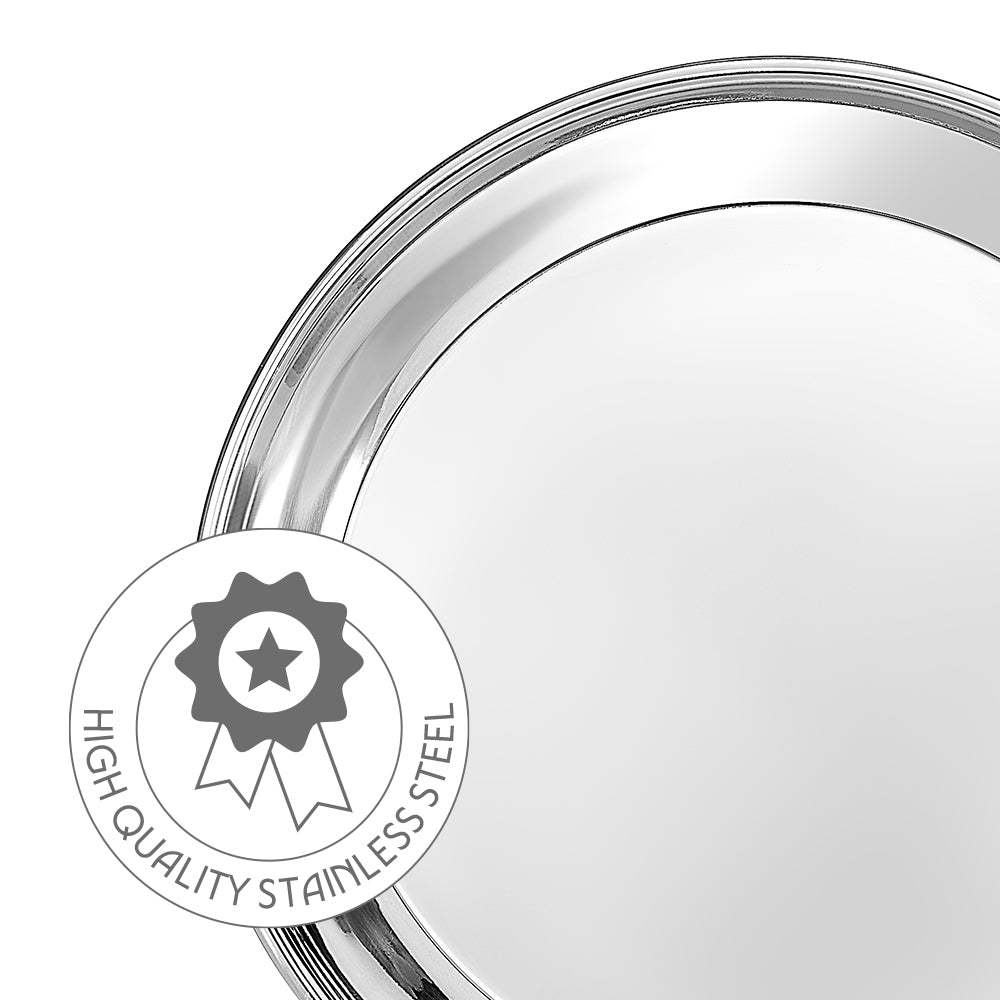 Borosil 24-piece Stainless Steel Dinner Set