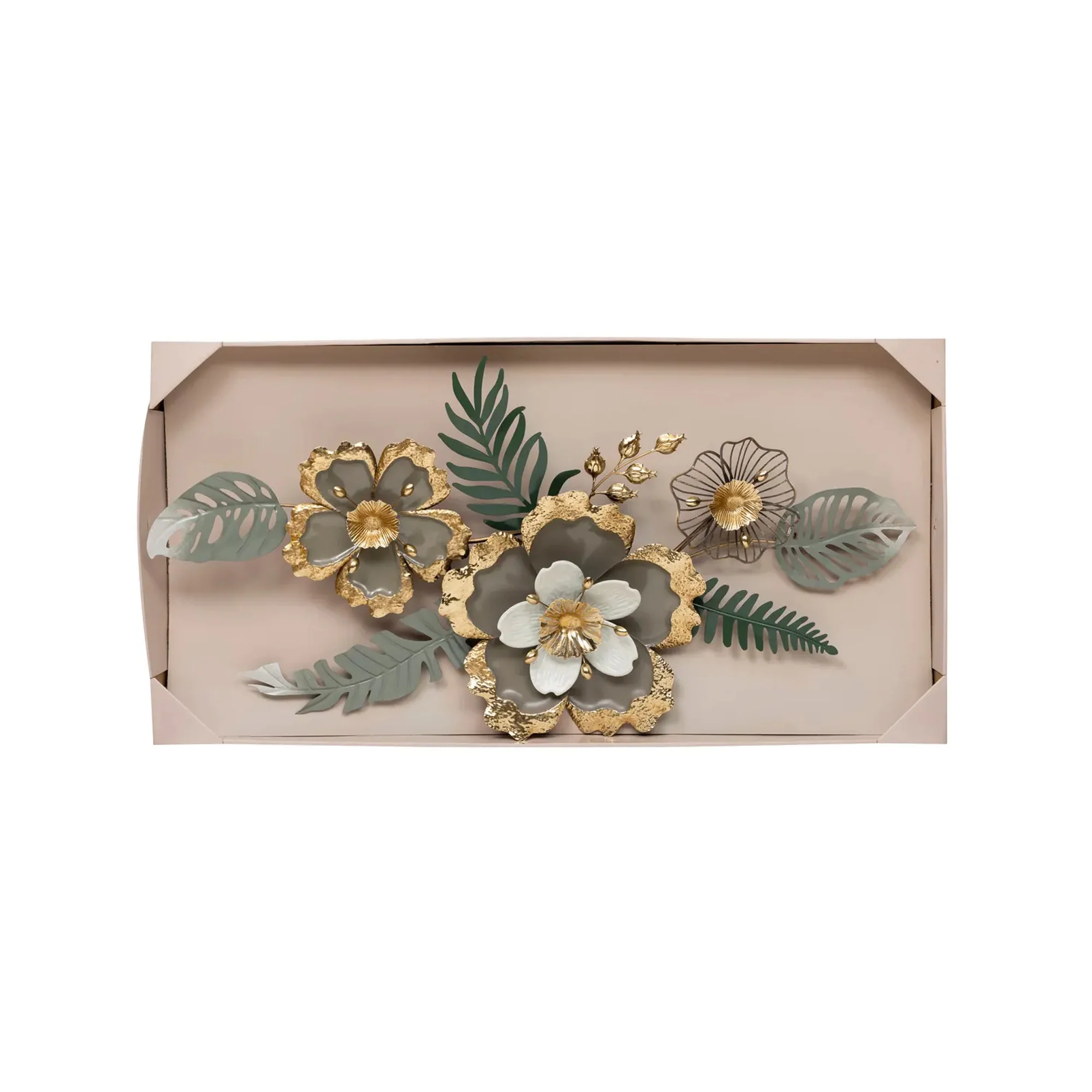 Atmosphera Elisabeth Metal Wall Decoration Multicoloured