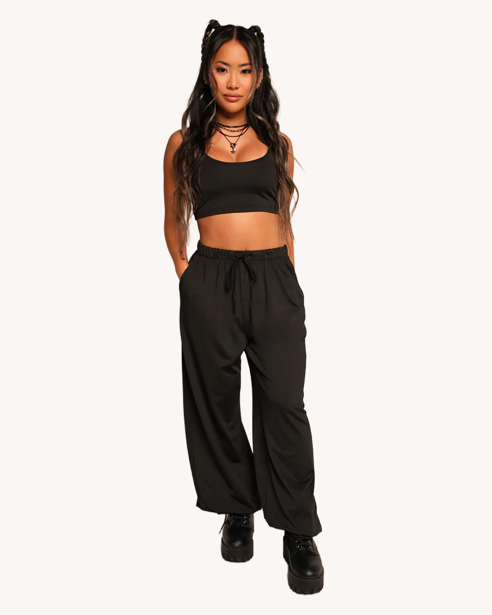 Getting Hyped Harem Pants