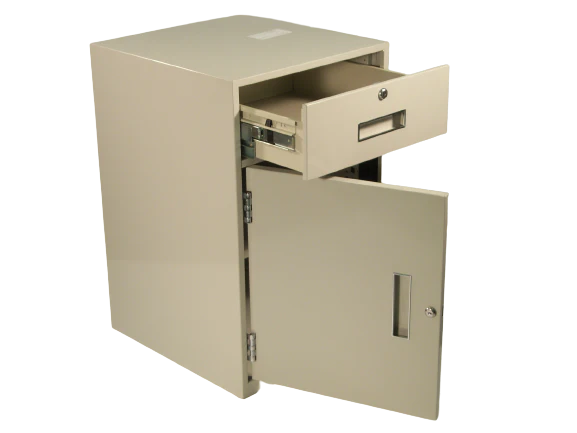 Fenco 603 Goldline Lowboy Pedestal Unit with Locking Box Drawer