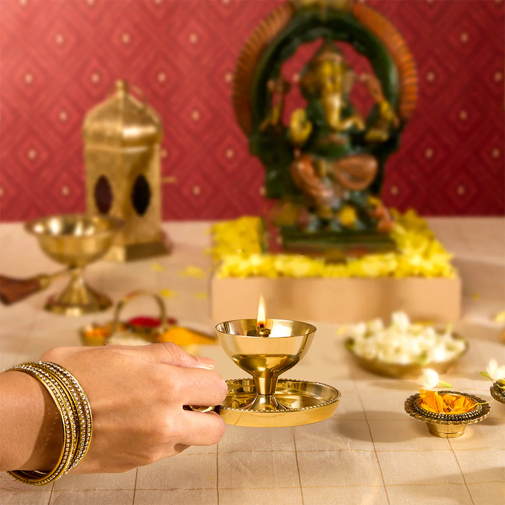 Borosil Mangal Akhand Diya, Small