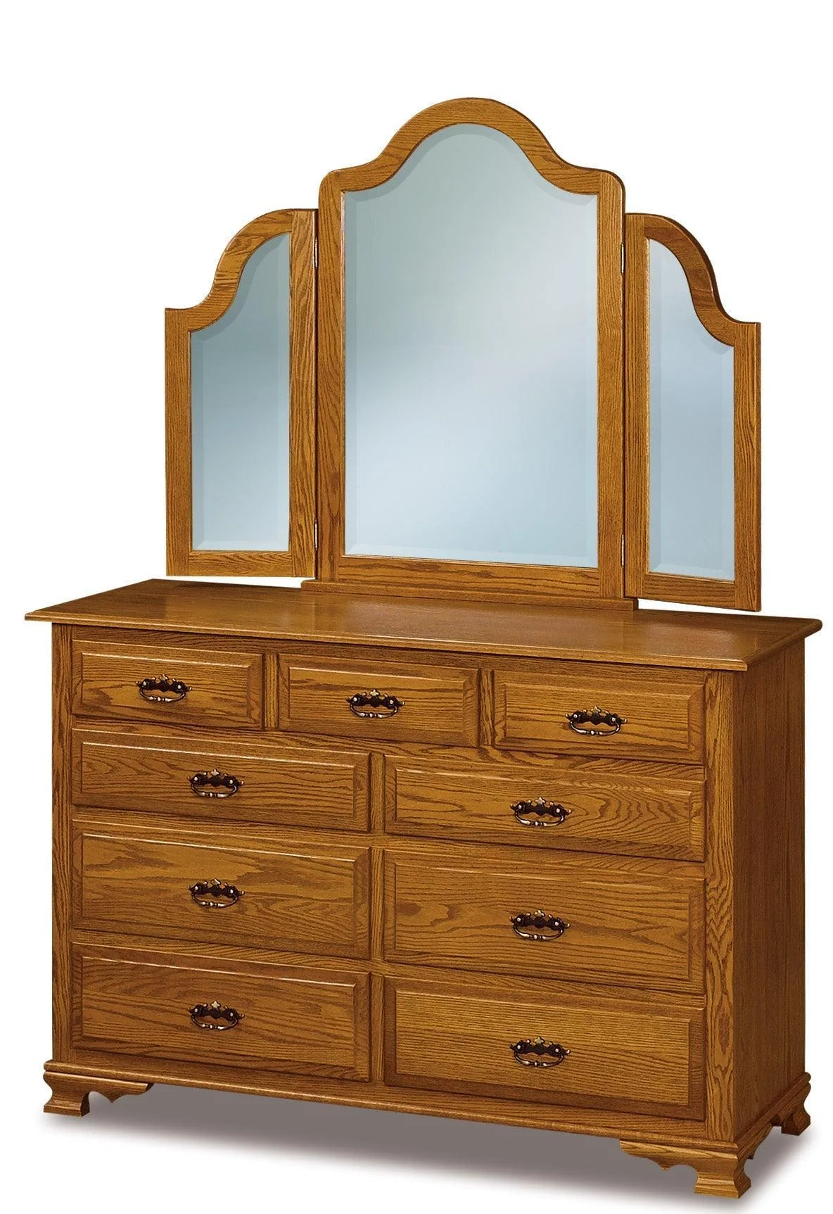 Amish Heritage Nine Drawer Dresser
