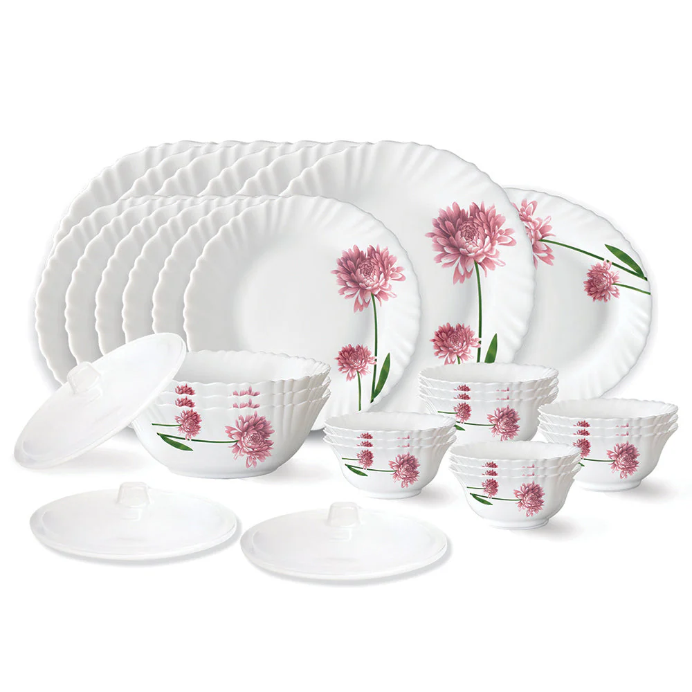 Larah by Borosil Nargis Dinner Set, 6 pc