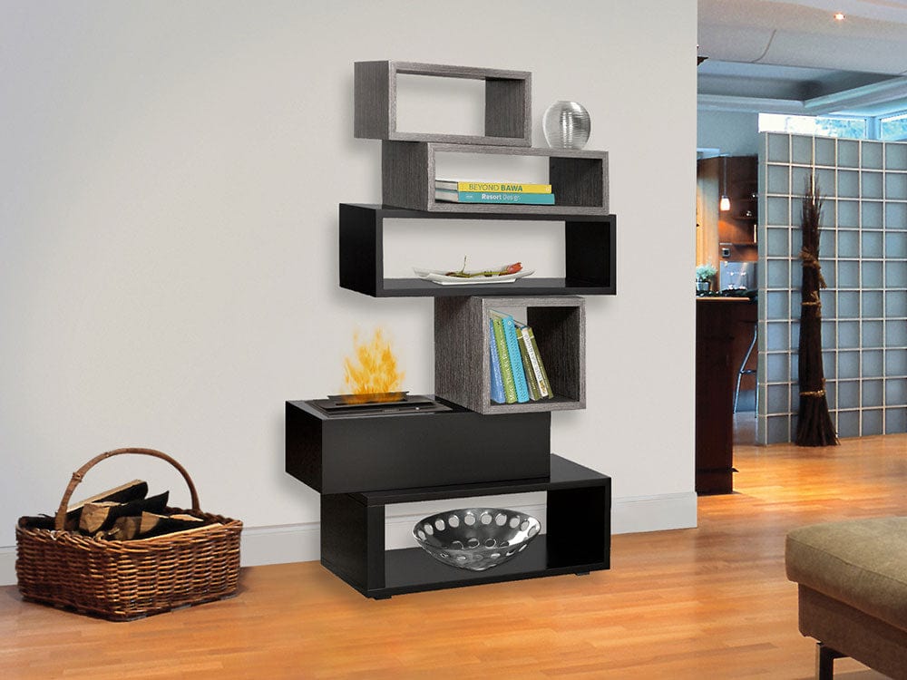 Mimico Opti-Myst Electric Fireplace Mantel Package