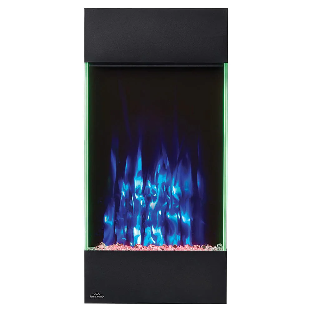 Napoleon 32-In Allure Vertical Wall Mount Electric Fireplace- NEFVC32H