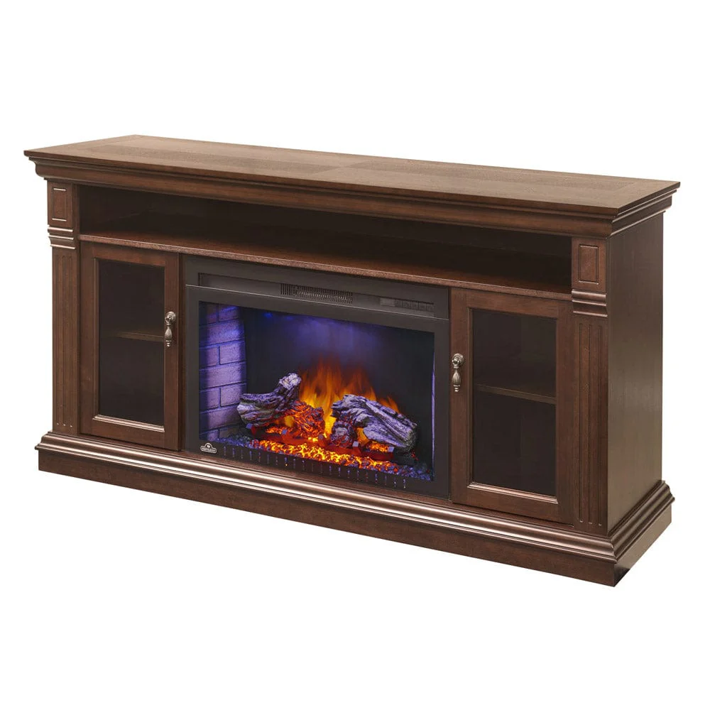 Canterbury Electric Fireplace Media Console in Espresso