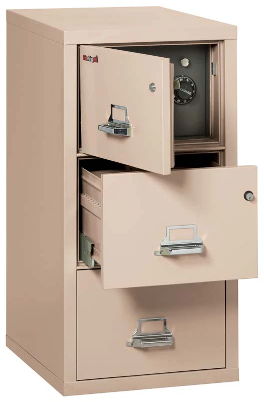 FireKing 3-2131-CSF 3 Drawer Legal Safe In A Fire File Cabinet