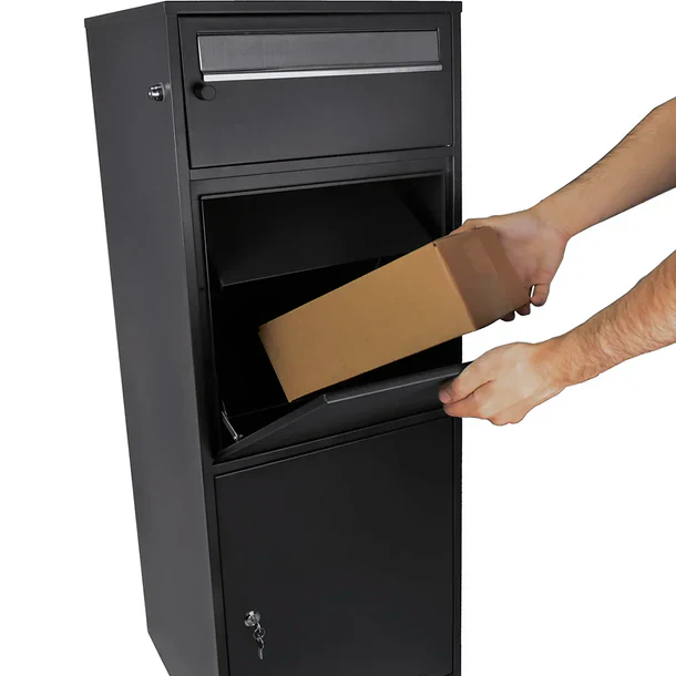 Barska CB13704 Dual Compartment Locking Mail and Parcel Box MPB-700