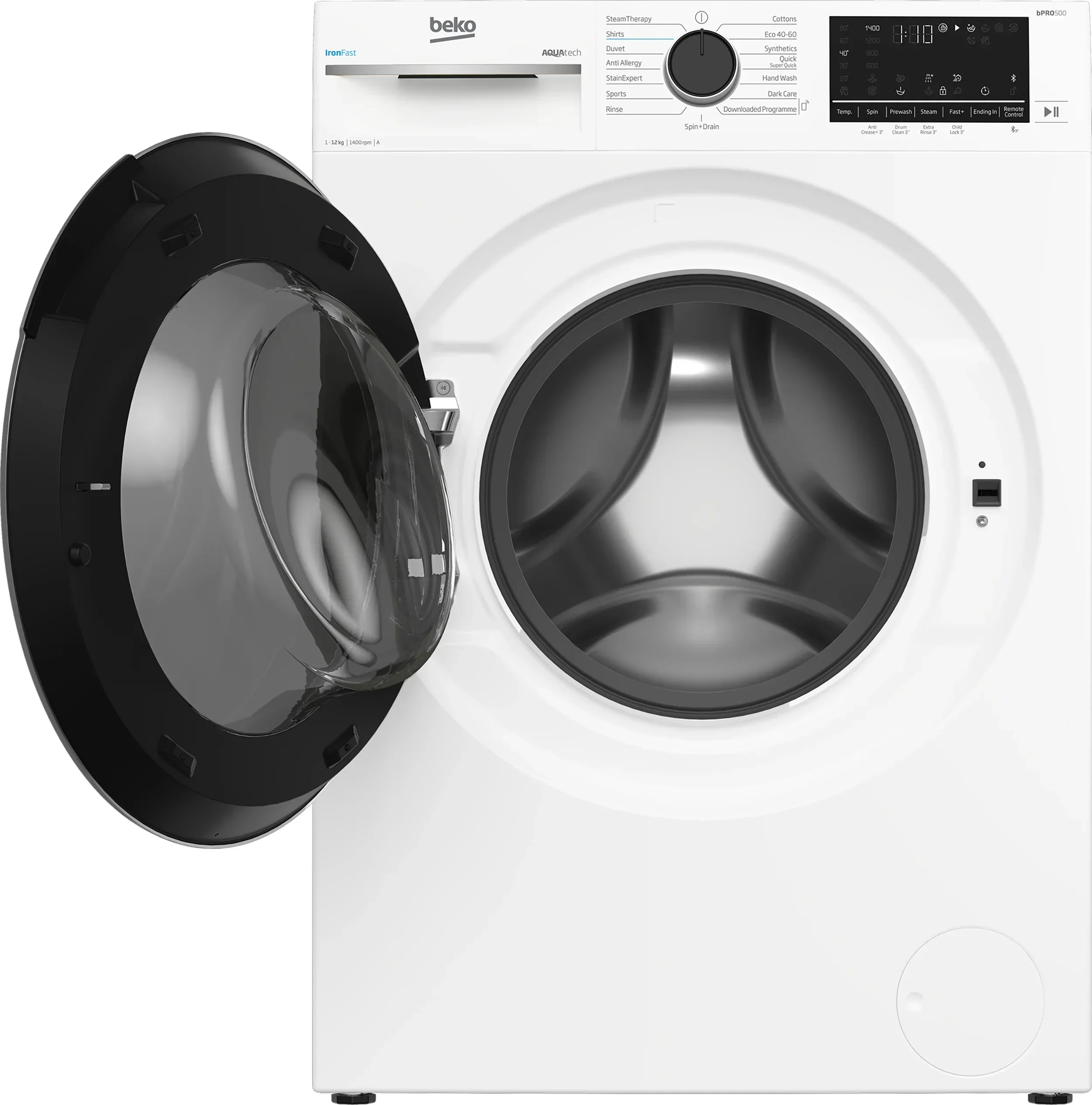 Beko 12kg 1400 Spin Washing Machine | B5W1241AW