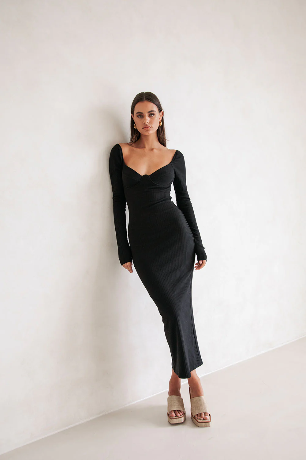 SAMPLE-Geneva Dress - Black