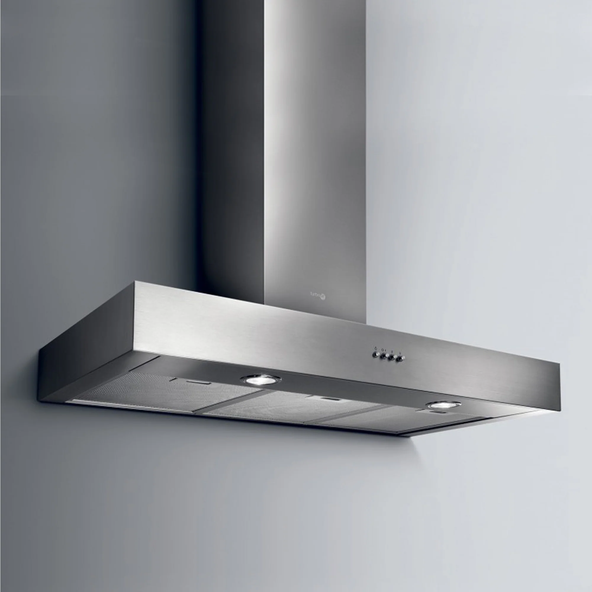 Elica 60cm Box Style Cooker Hood Silver