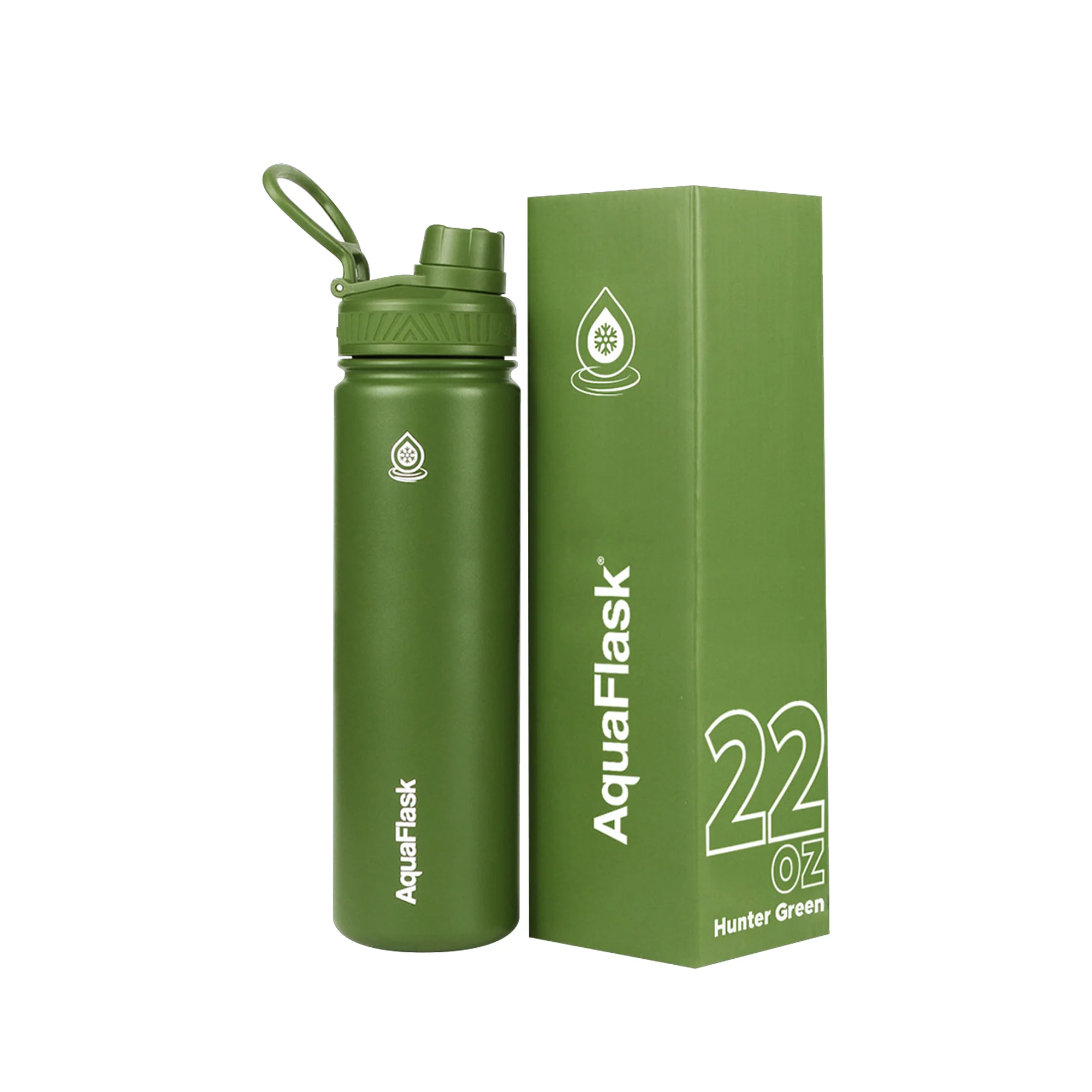 Aquaflask 650ml Flask Hunter Green