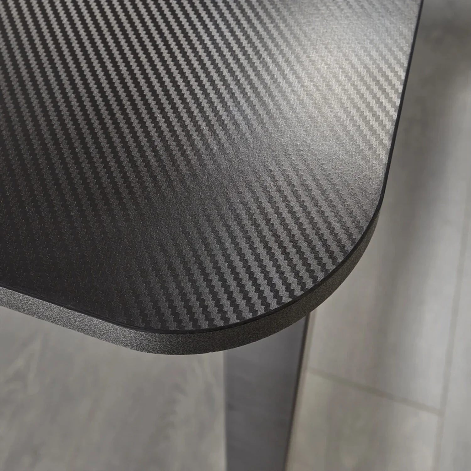 Panther XL 155cm Reversible Corner Gaming Desk with Mousepad - Carbon Black