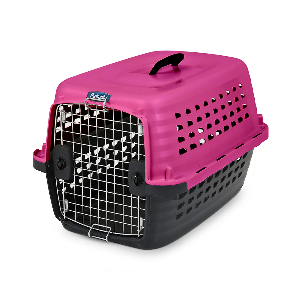 Petmate® Compass Kennel Hot Pink Color 10-20 Lbs