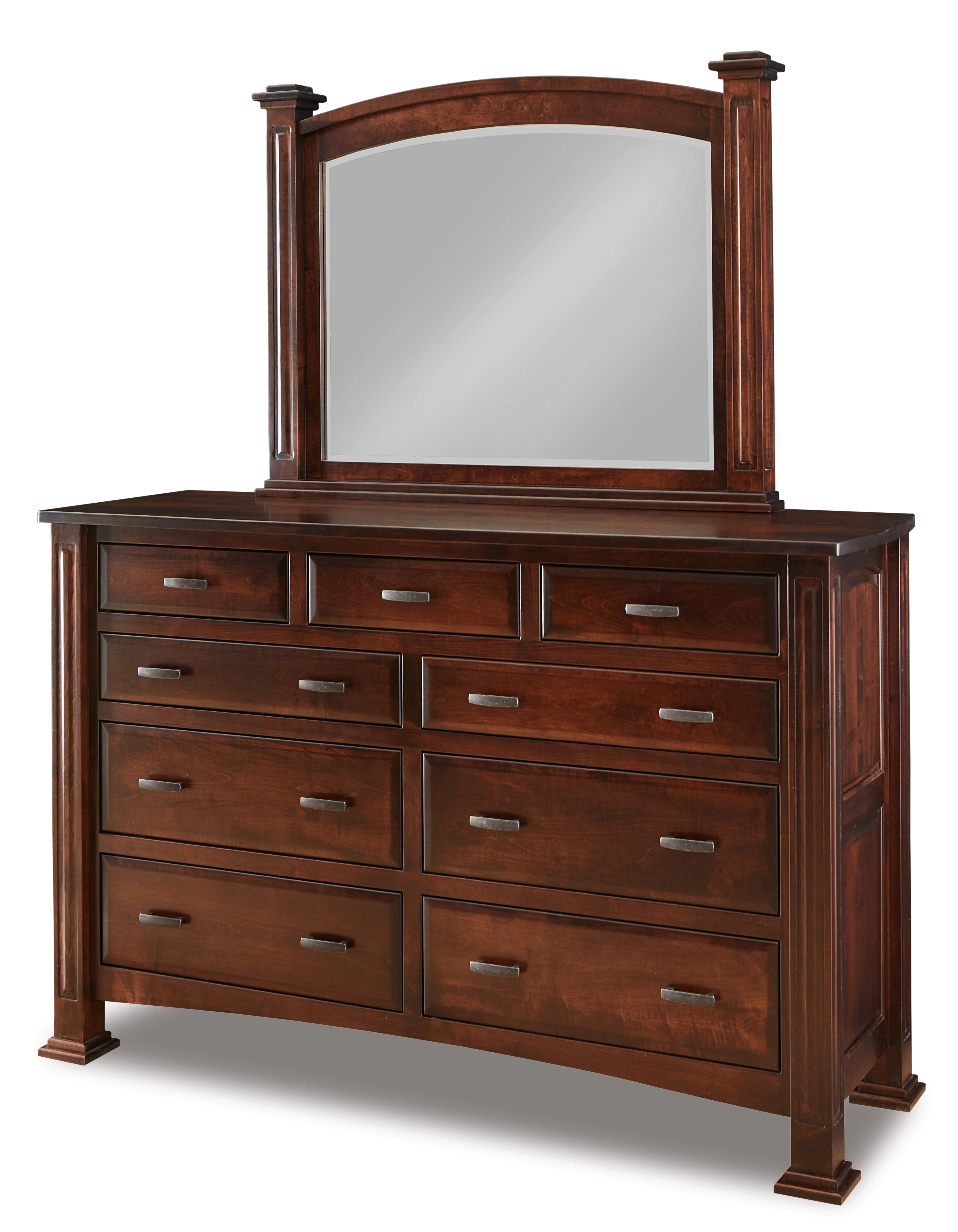 Amish Lexington Nine Drawer Dresser