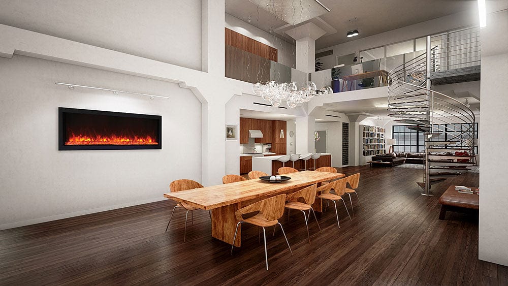 Remii 65-In Extra Slim Built-In Electric Fireplace