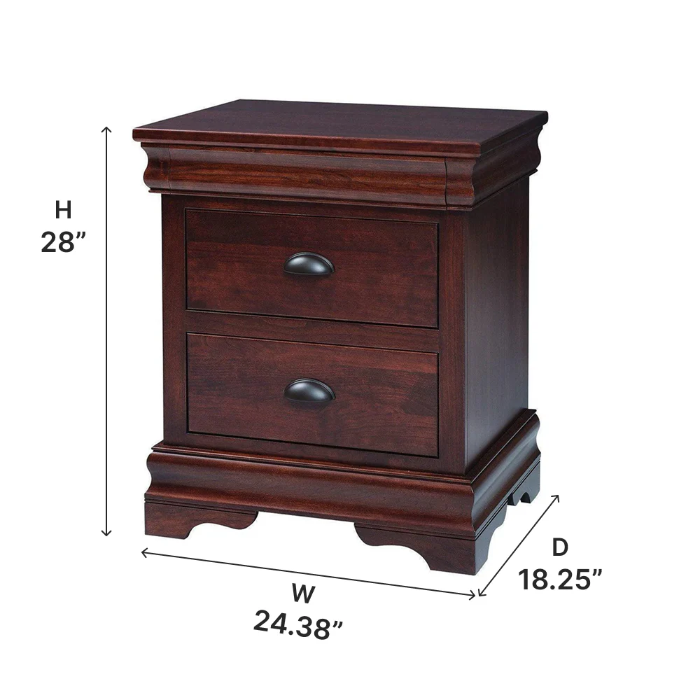 Amish Luxembourg Nightstand