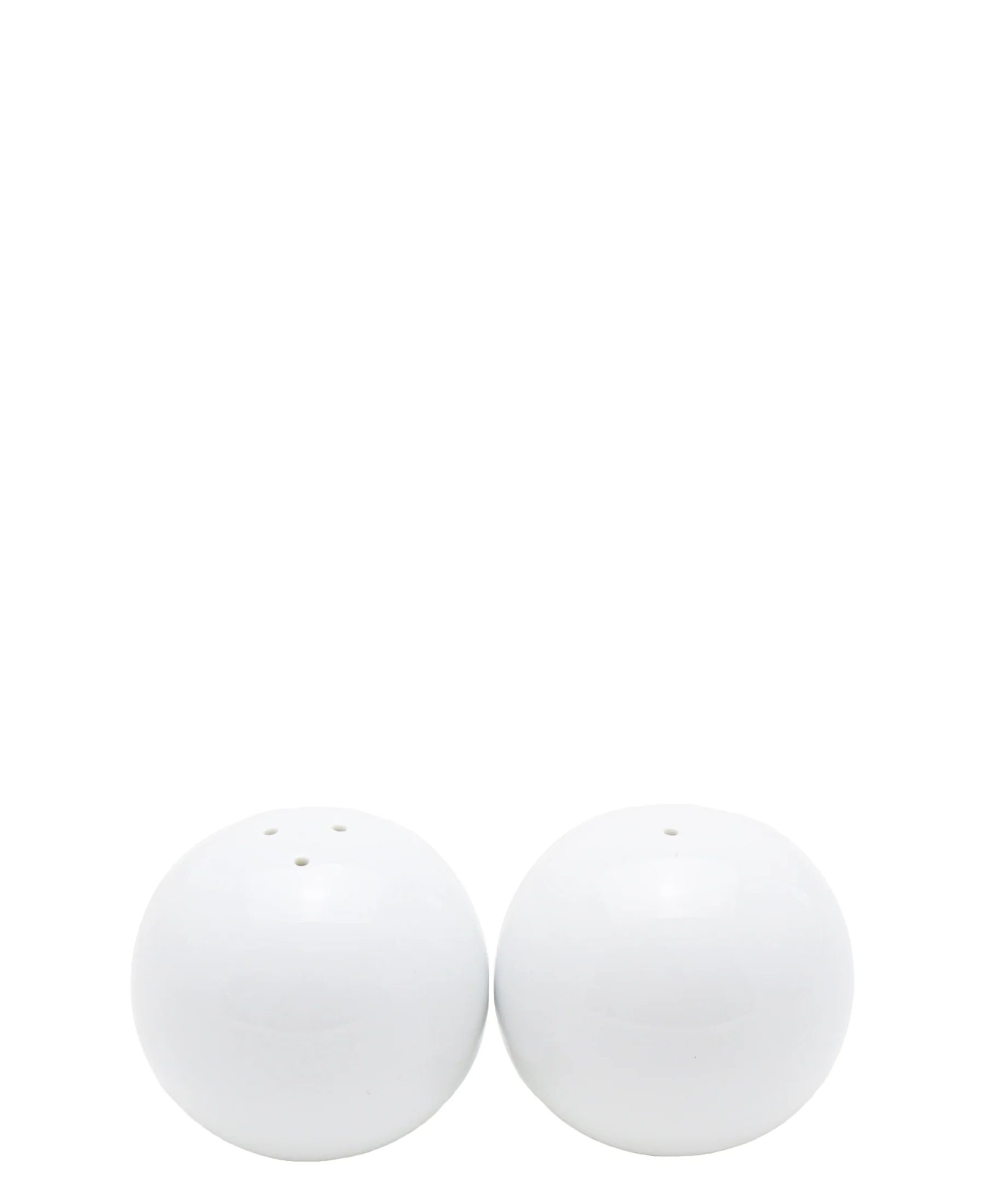 Eetrite Round Salt & Pepper Set - White