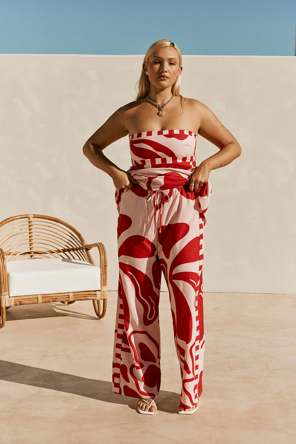 SAMPLE-Enya Pants - Darling Floral