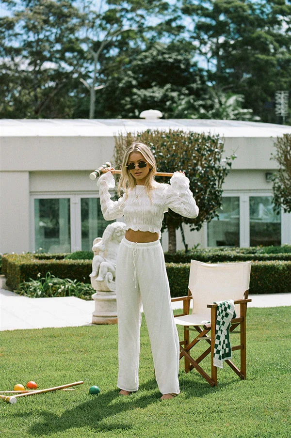 SAMPLE-Coconut Scrunch Top