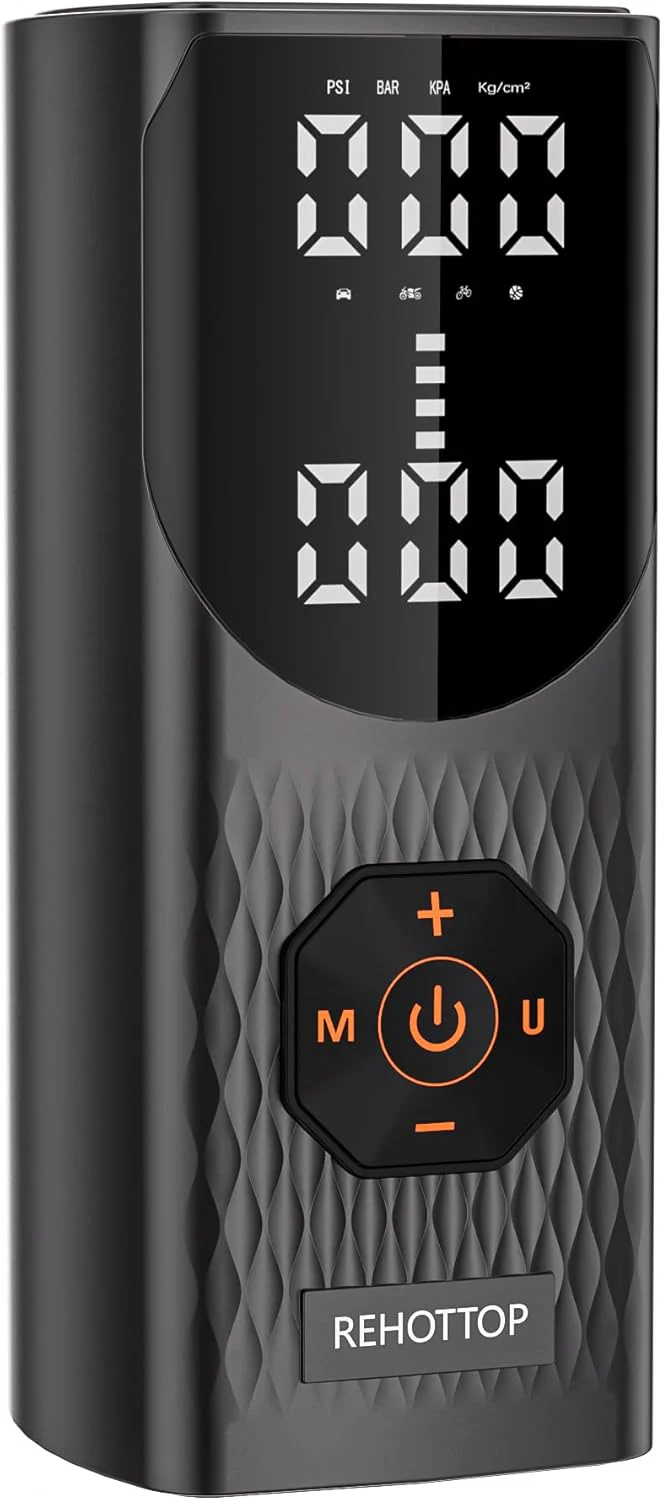 Tire Inflator Portable Air Compressor, 160PSI Air Pump for Car Tires