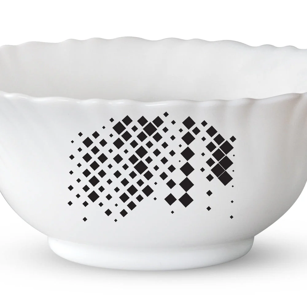 Larah by Borosil Slate Dinner Set, 5 pc