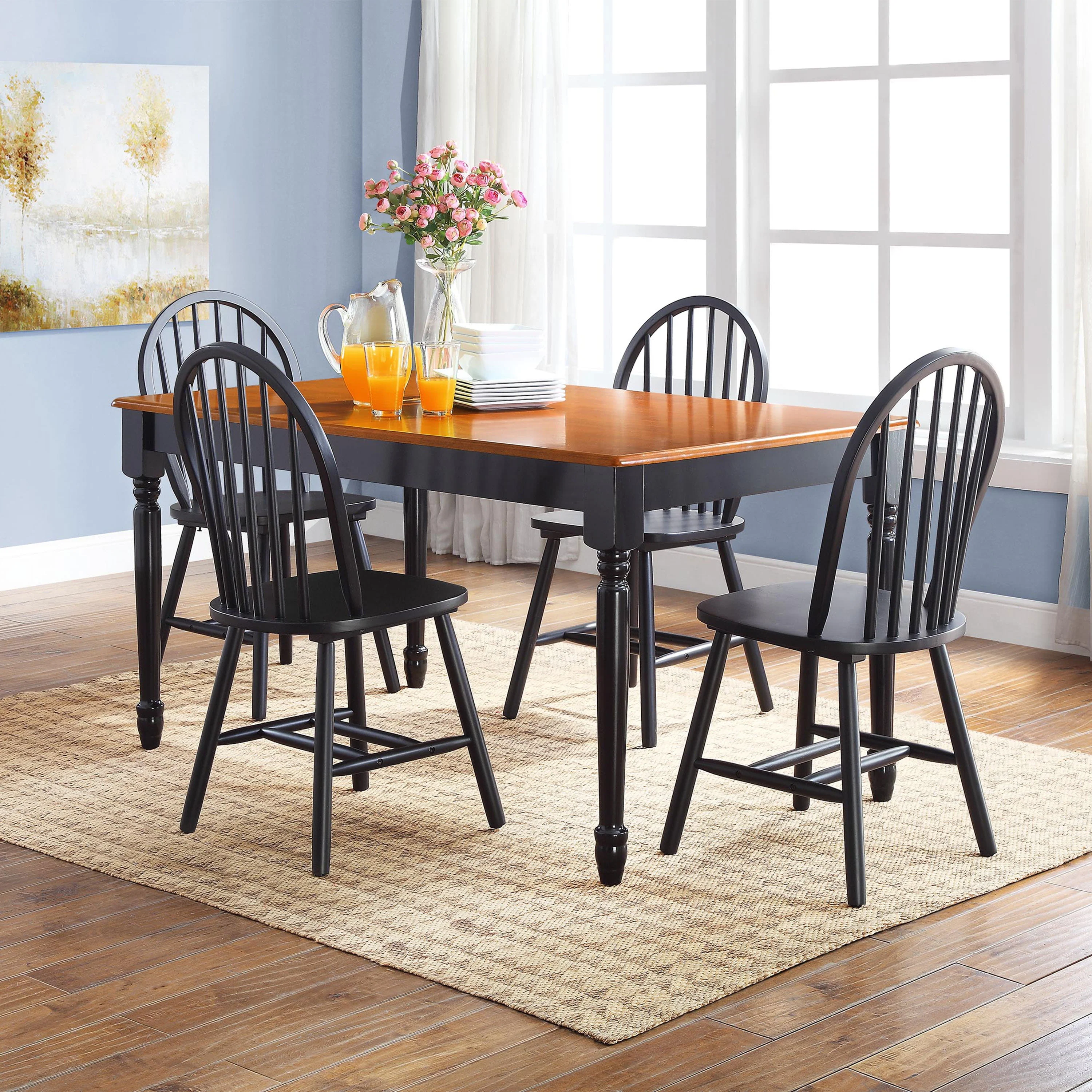 Solid Wood Dining Chairs, Set of 1