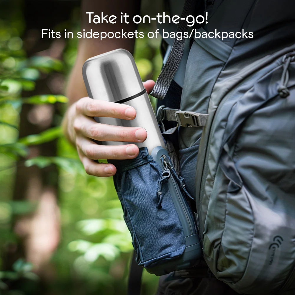 Borosil Thermo Flask, Black-CP