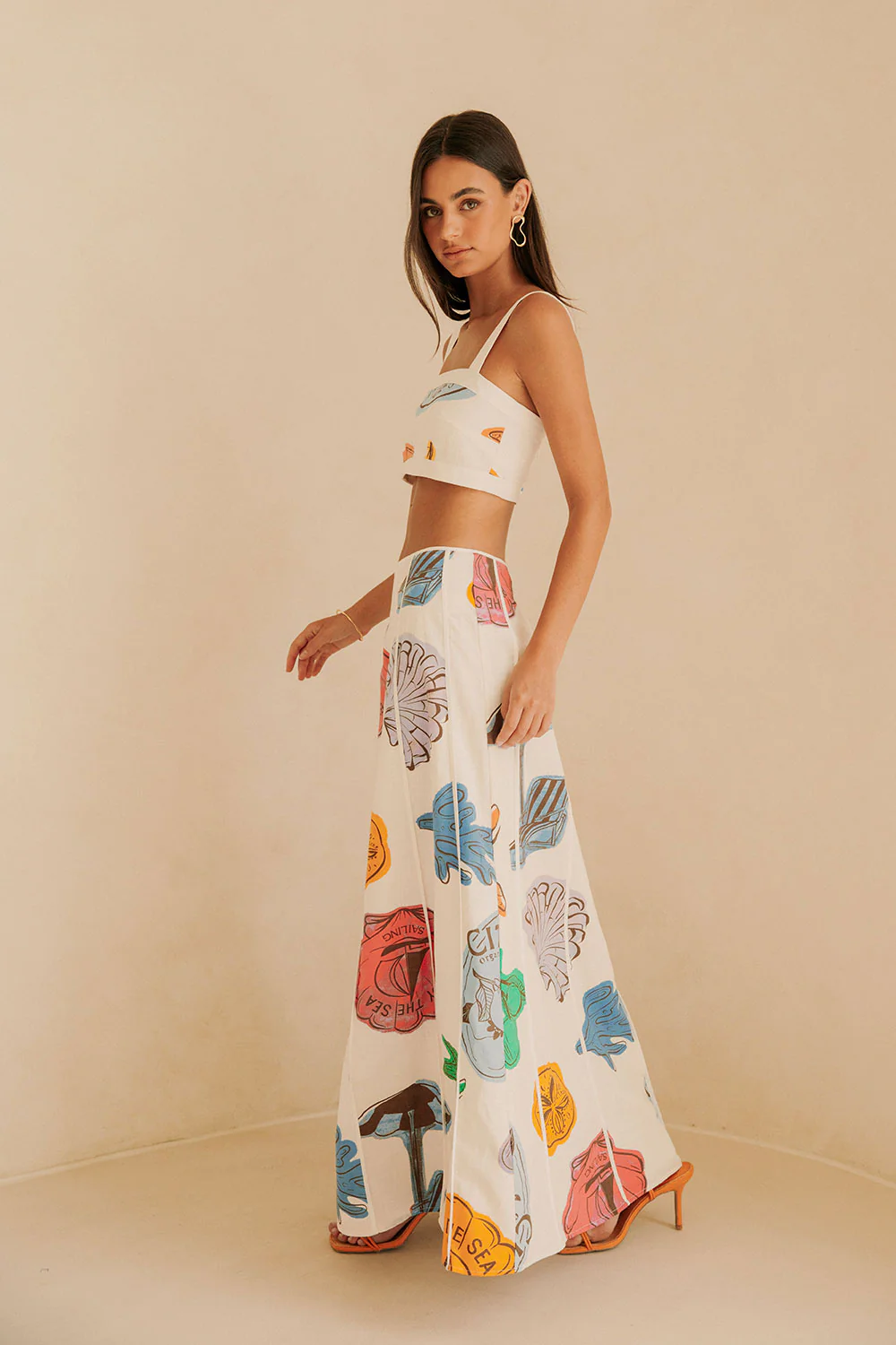 Audrey Skirt - By The Sea