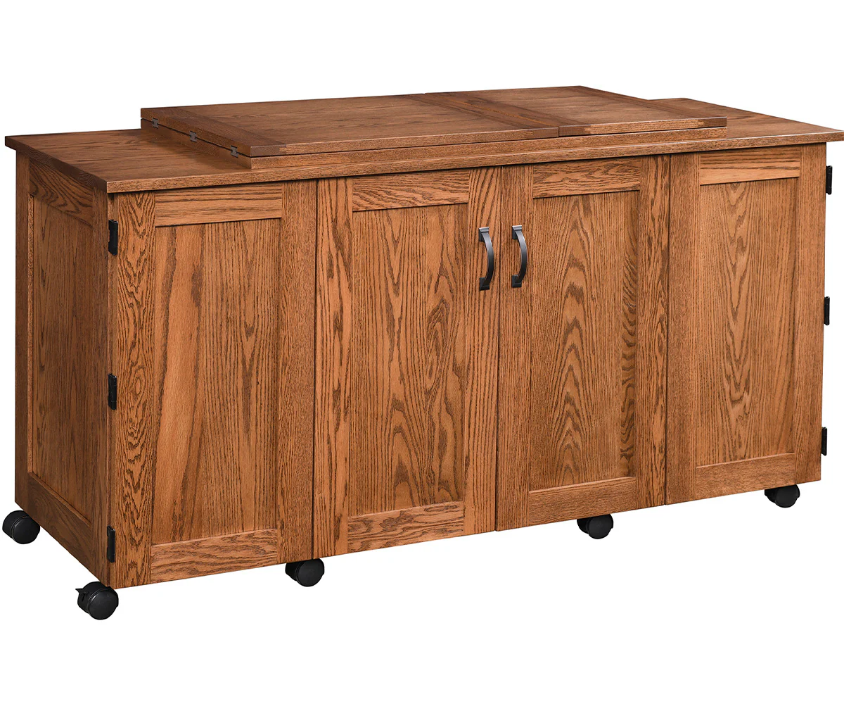 Amish Double Top Sewing Cabinet